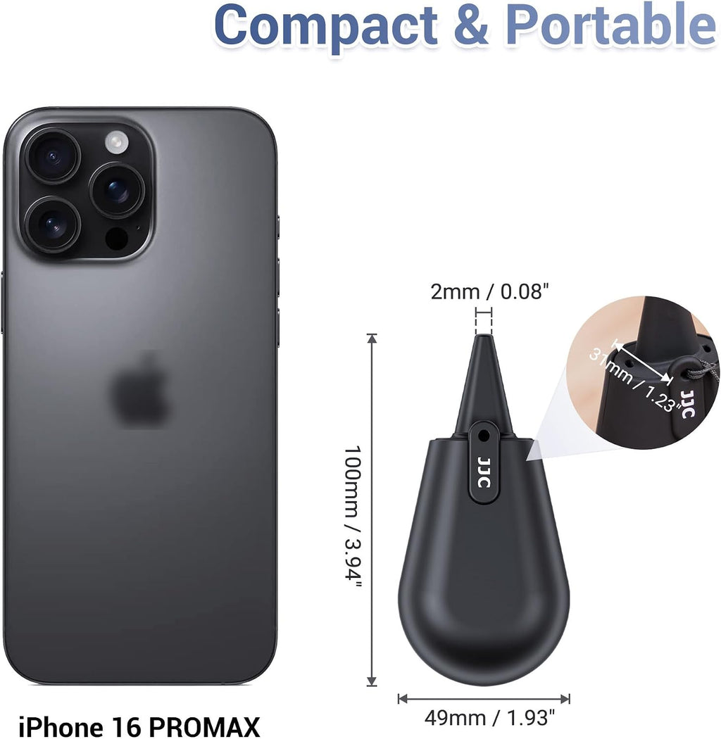Small Air Dust Blower for Camera Sensor Lens Cleaning with Soft Tip | Camera Blower Works on Multiple Devices