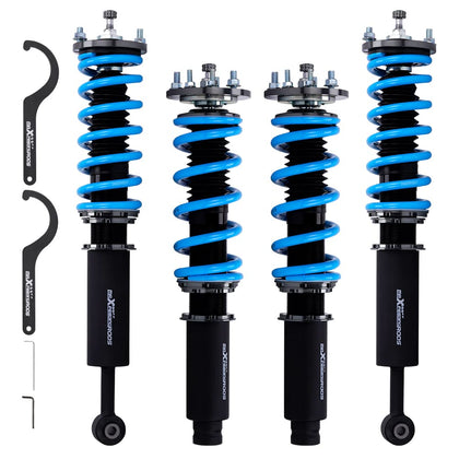 Coilovers for Honda Accord 2003-2007, for Honda Acura TL/TL Type-S 2004-2008, 24 Levels Adjustable Coilovers