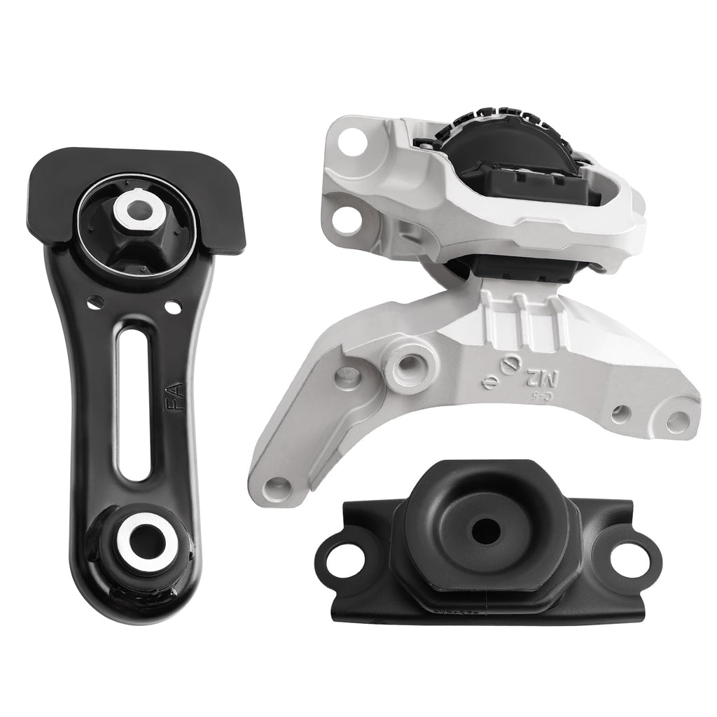 Engine Motor and Transmission Mount Kit Compatible with 2017-2024 Kicks