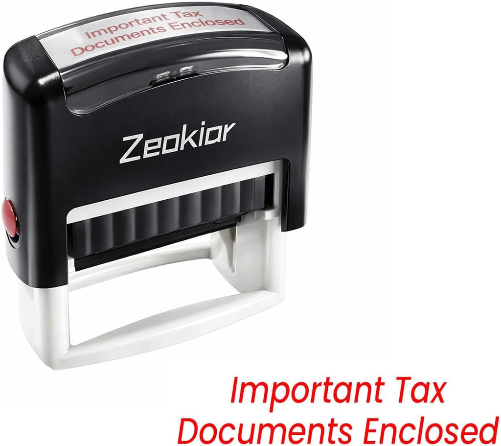 Important Tax Documents Enclosed Stamp
