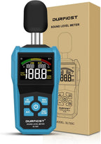 Decibel Meter, DURFICST Sound Level Meter with LCD Color Screen, 30-130dB