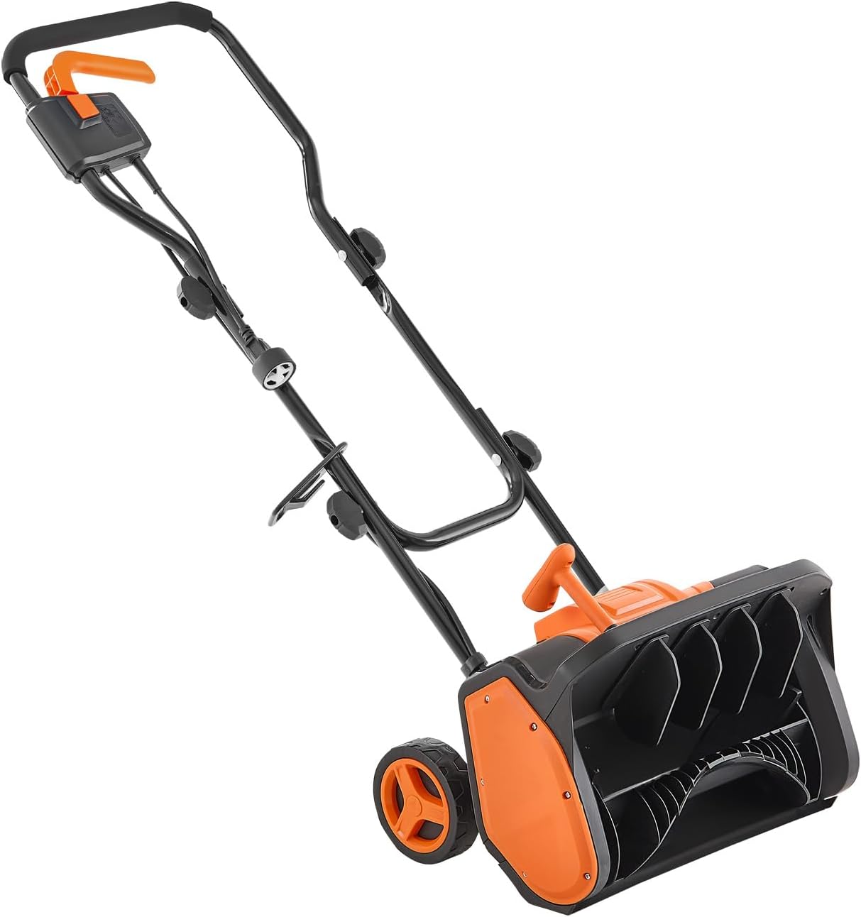Corded Electric Snow Shovel, 12A 17 inch Snow Shovel, 60° Adjustable Chute, 20 ft Throwing Distance, Snowthrower with