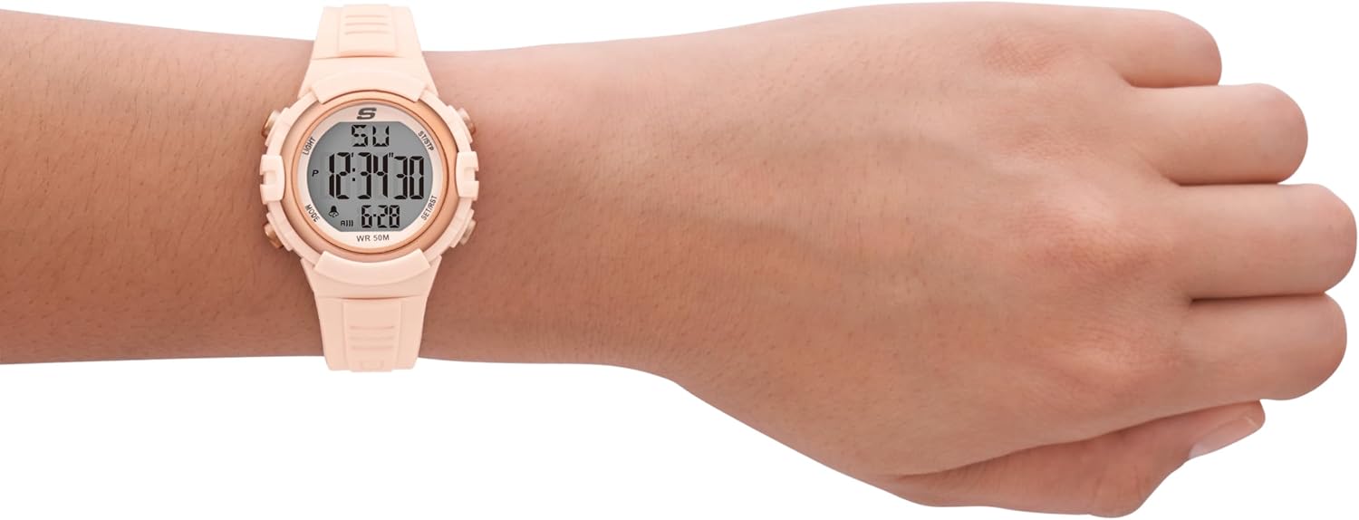 Silicone Sports Digital Watch for Women