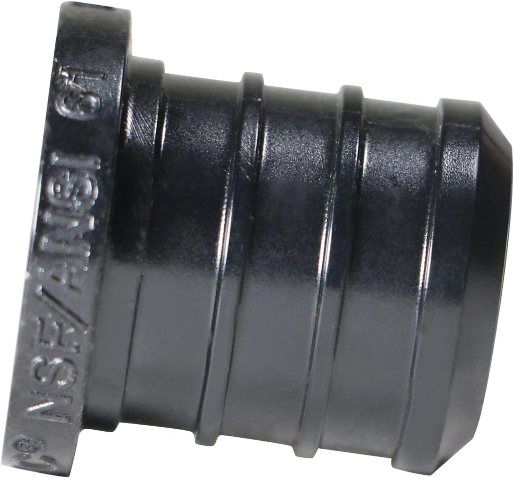 5 Pack XFITTING 3/4" Pex Plug (End Cap), Poly Alloy, 3/4 Plastic Plug