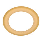 uxcell Air Compressor Compression Piston Ring, Universal Air Compressor Replacement Part 72mm OD 50mm ID 1mm Thickness, Champagne