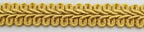 1/2" Chinese French Braid Gimp Trimming - 10 Continuous Yards - Many Colors! (Mustard)