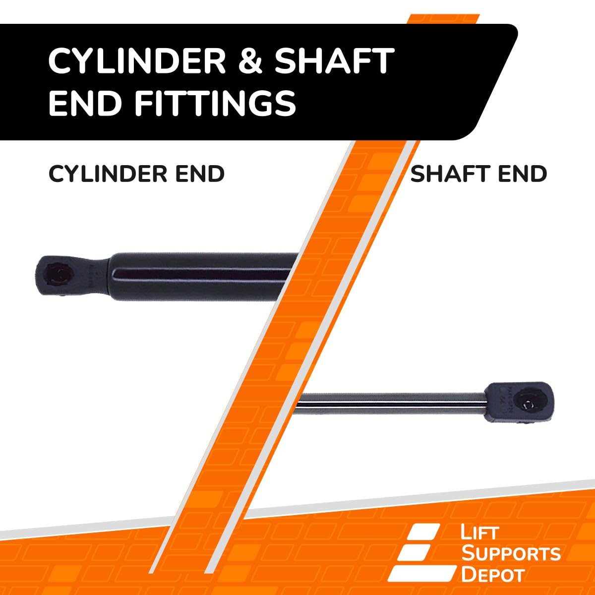 2 pc Liftgate Lift Supports for Toyota Venza 2009-2016 (with Power Gate)