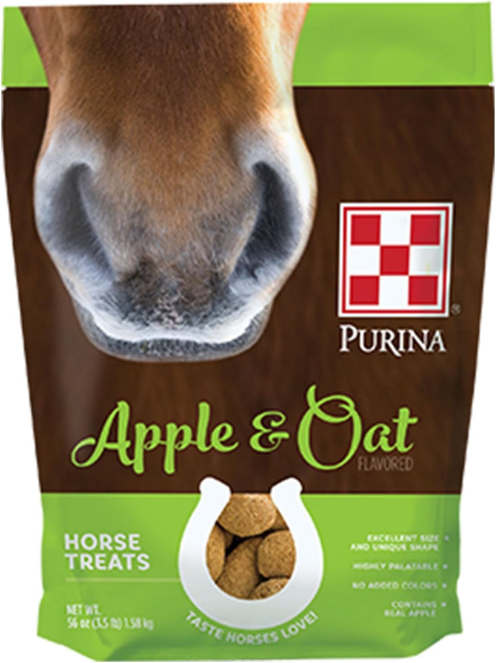 Apple and Oat Flavored Horse Treats | 3.5 Pound (3.5 lb) Bag