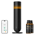 U1 Smart Hotel Waterless Diffuser with 100mL Oils Kit, Black