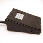 Foot Switch - Foot Actuated, Black, Manual Operation