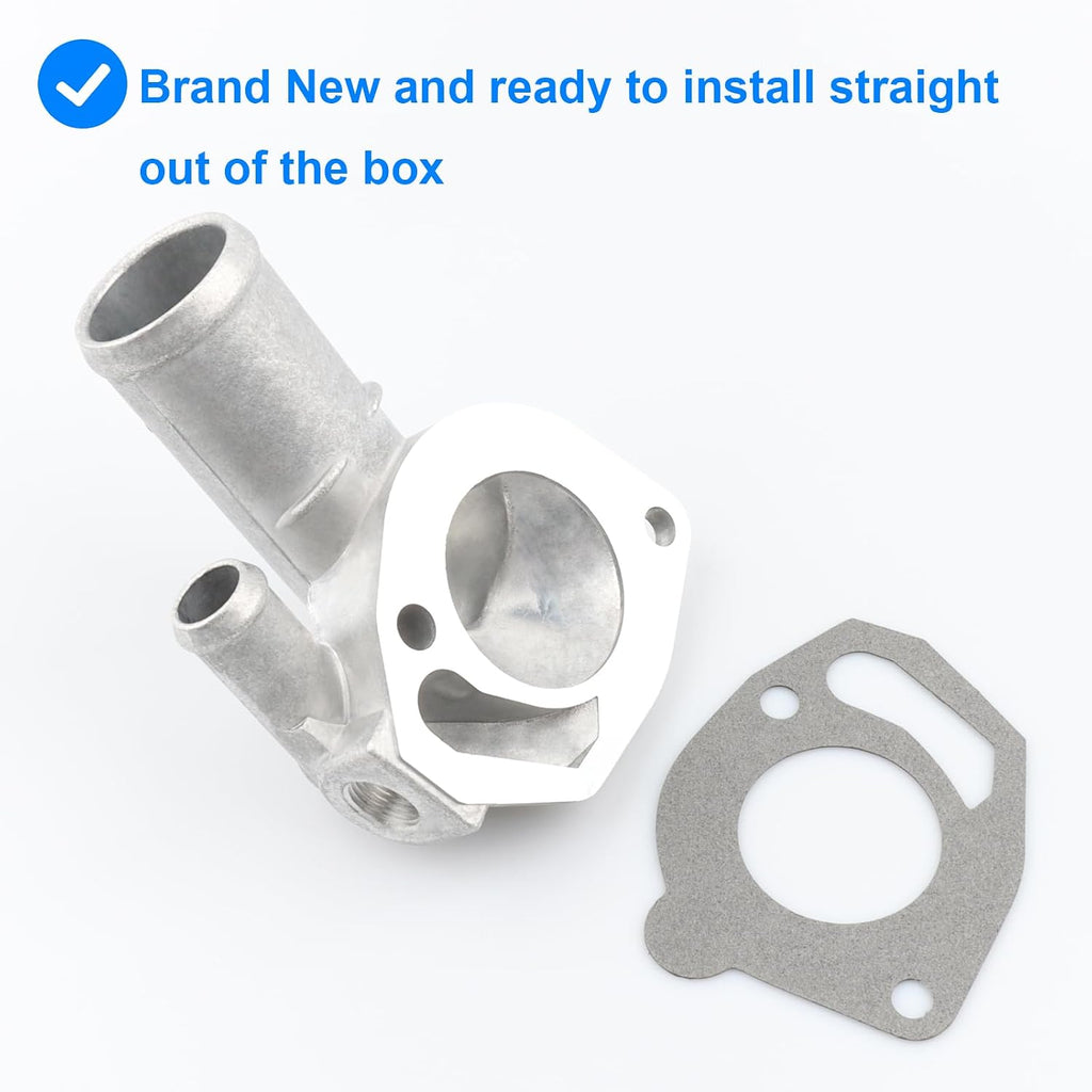 Thermostat Housing Replace 902-306, 53006192 Compatible with Dodge Jeep 2.5L 4.0L - 1991-1995, 1997-2006 Wrangler YJ TJ, 1991-2001 Cherokee XJ, 1993-2004 Grand Cherokee ZJ WJ, 1997-2002 Dakota, More