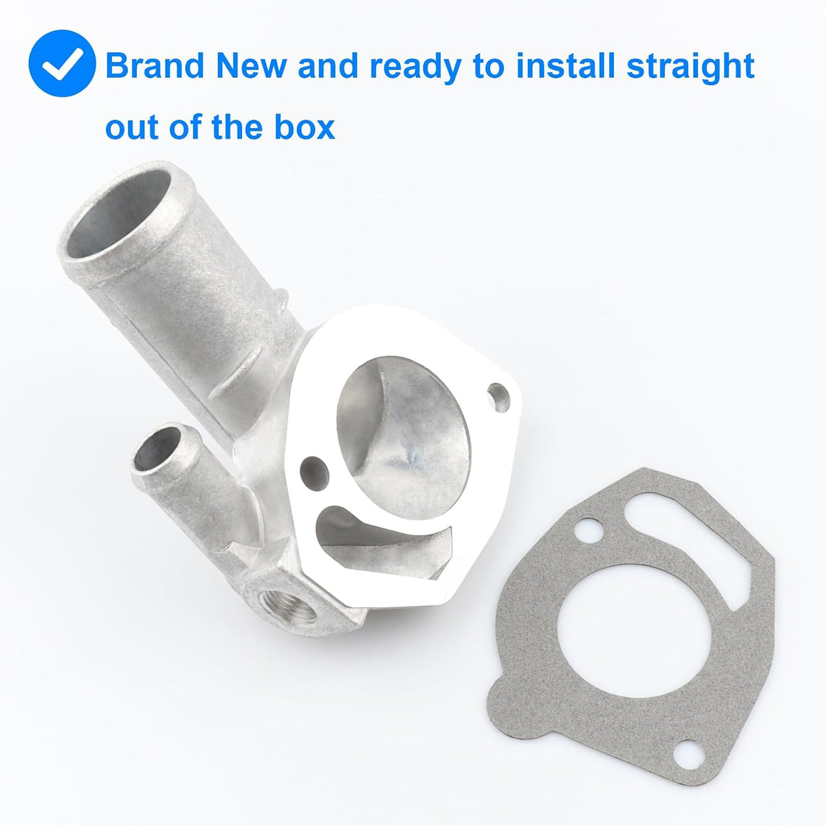 Thermostat Housing Replace 902-306, 53006192 Compatible with Dodge Jeep 2.5L 4.0L - 1991-1995, 1997-2006 Wrangler YJ TJ, 1991-2001 Cherokee XJ, 1993-2004 Grand Cherokee ZJ WJ, 1997-2002 Dakota, More