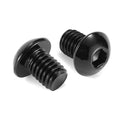 3/8-16 x 1/2" Button Head Socket Cap Bolts Screws, 20Pcs 304 Stainless Steel 18-8, Allen Hex Drive, Black Oxide by SG TZH(with Hex Spanner)