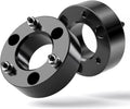 3 Inch Front Leveling Lift Kit for 2007-2026 Chevy Silverado 1500 GMC Sierra 1500 2WD 4WD, Includes 2 Black Aluminum Front Strut Spacers for a Bolt-On Suspension Leveling Upgrade