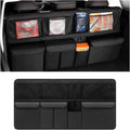 Car Trunk Organizer, Large Capacity Vehicle Backseat Hanging Storage Bag with 9 Pocekt, Space Saving Auto Seat Back