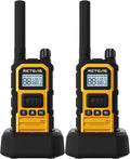 RB48PLUS GMRS Walkie Talkies Long Range,IP67 Waterproof 2 Way Radio | Repeater Capable, Dual PTT, Vibration Alert