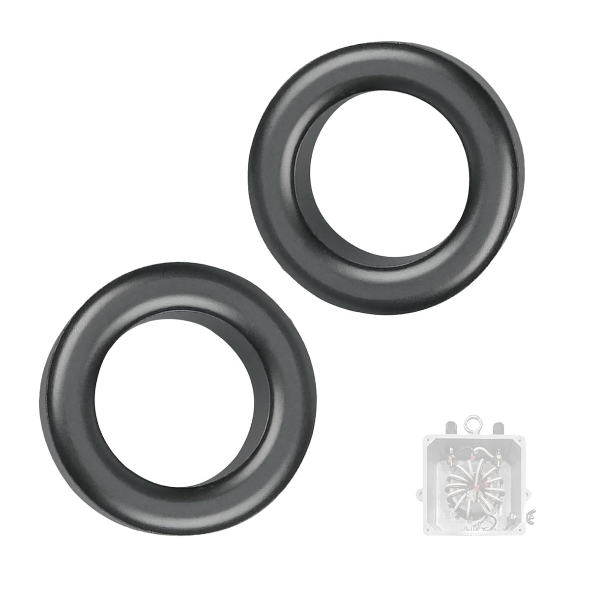 FT-140-43 Ferrite Ring Core for EFHW and Power Transformers, 2 Pcs