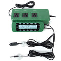 Reptile Digital Thermometer Hygrometer Controller for Tank Terrarium - Waterproof Reptile Timer with Thermostat