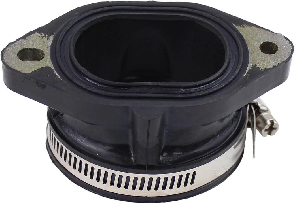 Carburetor Intake Manifold Boot Throttle Body Adapter Assembly