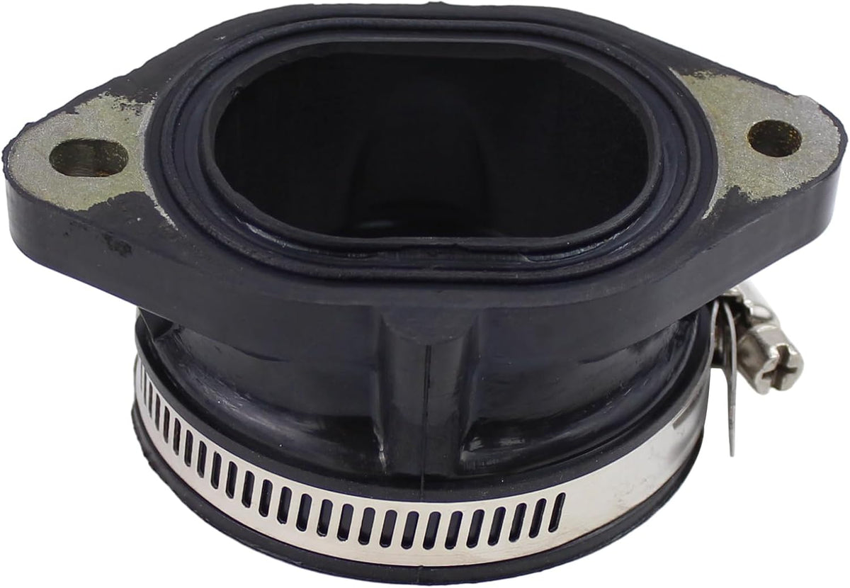 Carburetor Intake Manifold Boot Throttle Body Adapter Assembly