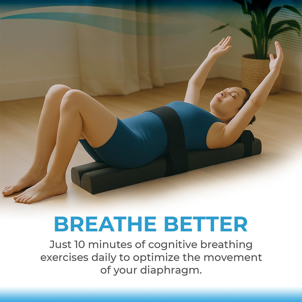 Pilates Parasetter - Dual Patented Suede-Like Rollers for Reducing Cortisol Levels to Aid Hormone Rebalance and