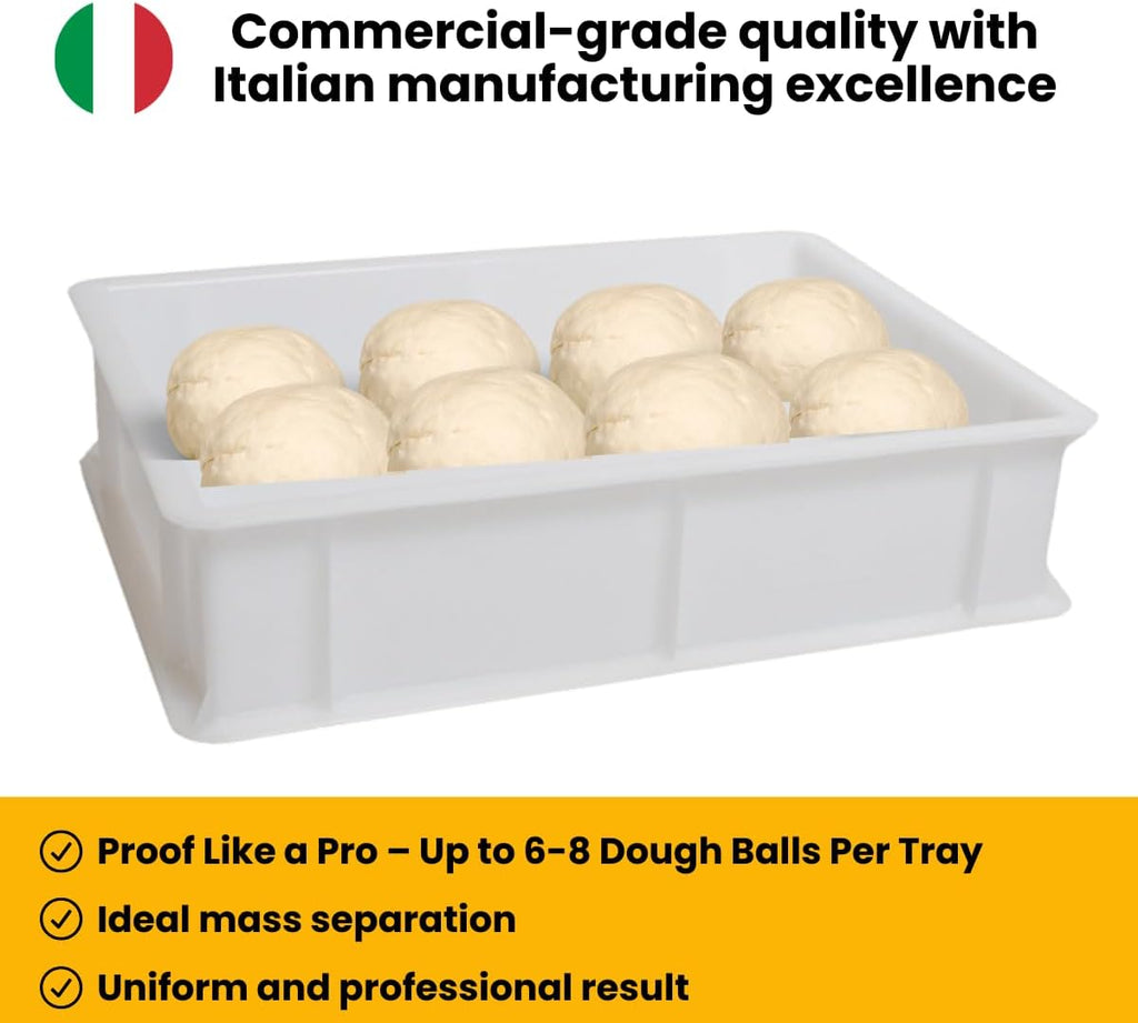 Home Refrigerator Size, Dough Proofing Tray (2 Pack + 1 Lid)