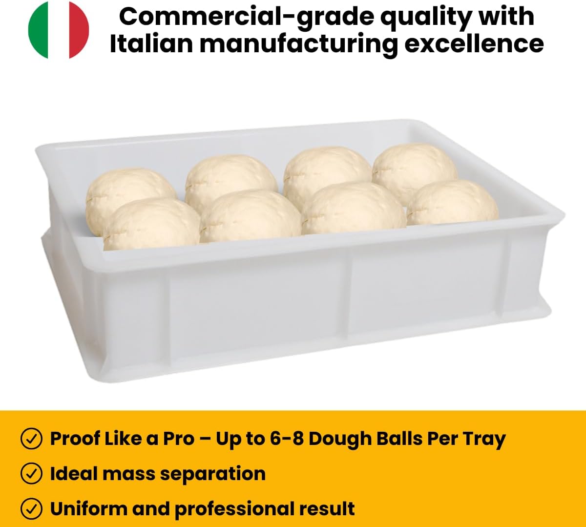 Home Refrigerator Size Dough Proofing Box Tray
