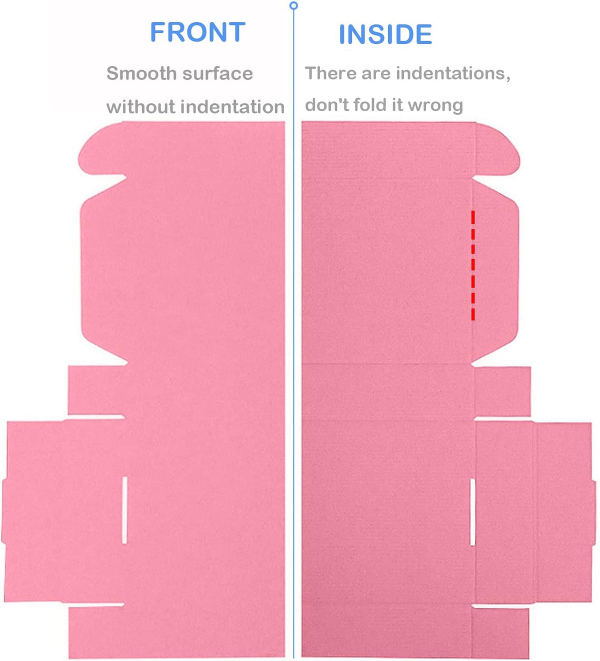 Blue Shipping Packaging MEIANJU Hard Cardboard Shipping Box Gift Wrap Boxes