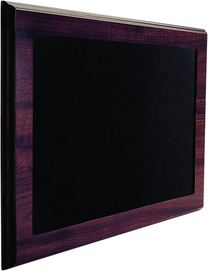 8.5 x 11 Certificate Frame Holder, Slide In Wall Plaque Display, 10.5 x 13 Inch Frame, Cherry Finish