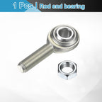 uxcell CM8 Rod End Bearing 1/2" Bore, 1/2-20 UNF RH Male, 1045 Steel