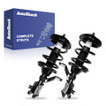 AutoShack Front Complete Struts Assembly with Coil Springs, 2pcs
