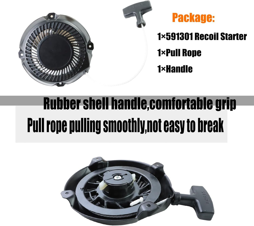 DVBB Recoil Starter Compatible with Briggs Stratton 591301