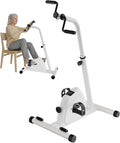 Arm Leg Pedal Exerciser Bike Hand Arm Leg and Knee Peddler Adjustable Fitness Equipment for Seniors Cardio Exercise