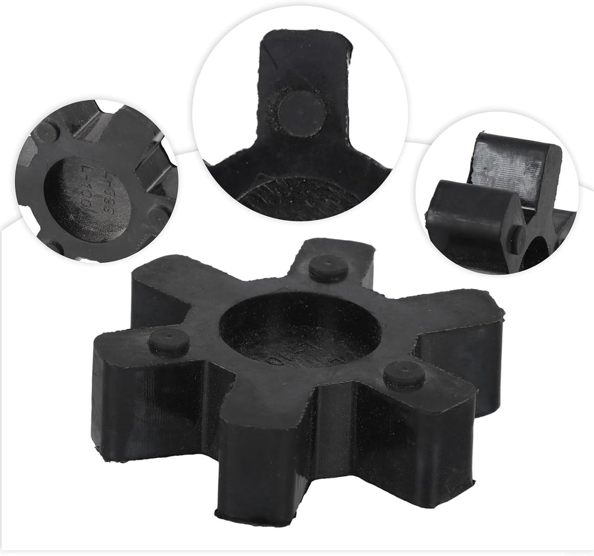L099/L100 Rubber Spider Insert 2.5" for Lovejoy/TB