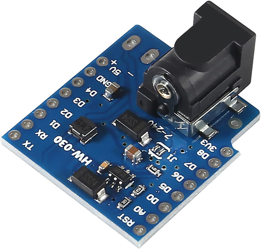 5pcs 7-24v DC Power Shield V1.1.0 Board for WEMOS Mini D1 Development Board DC Power Supply Screen Module
