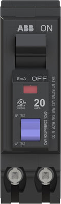 Q-Line THQL1120PDF Dual Function Circuit Breaker • 20 Amp Single-Pole Breaker • AFCI/GFCI Protection • 120/240 VAC •