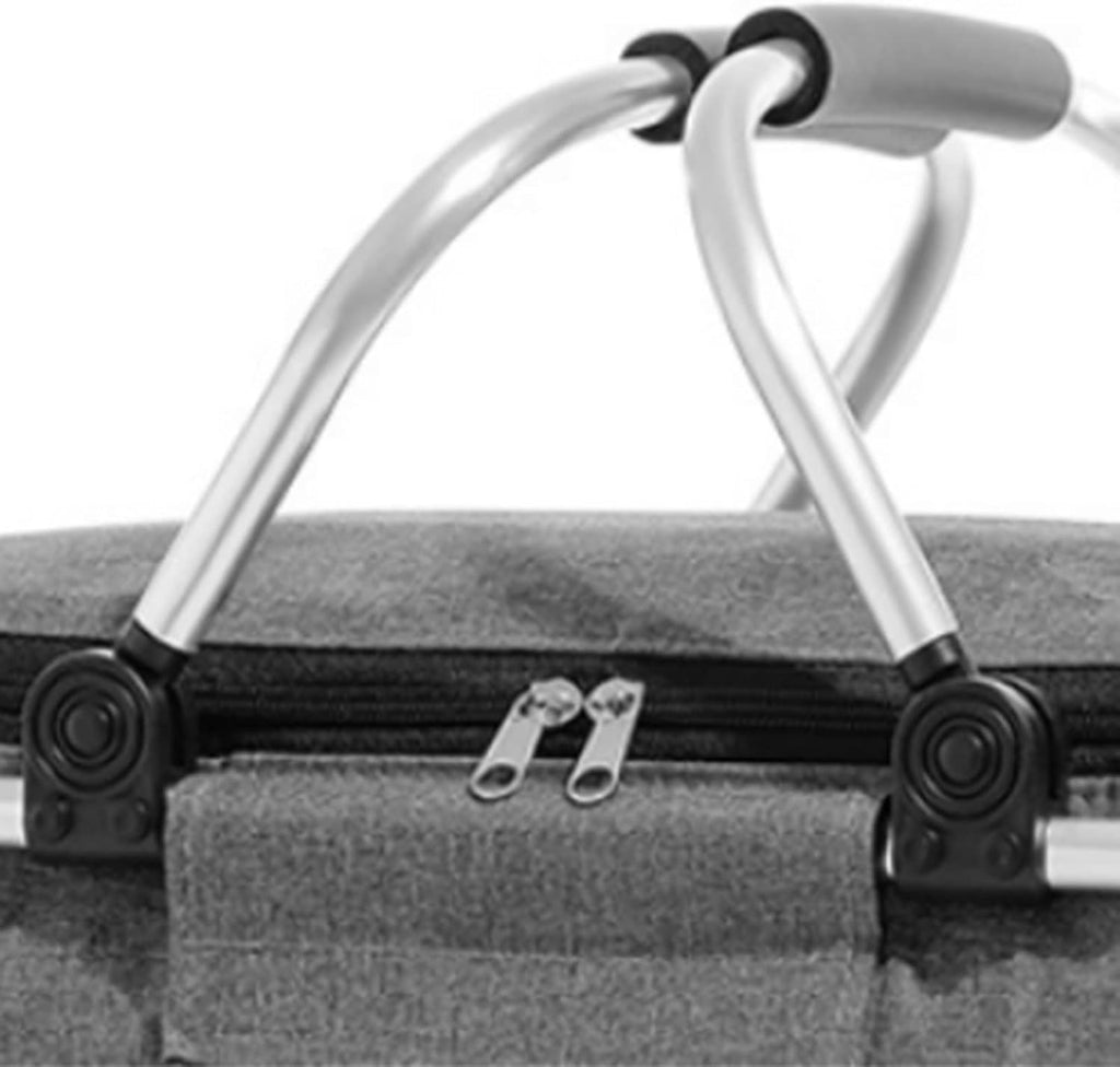 Insulated Cooler Basket Foldable Large Capacity for