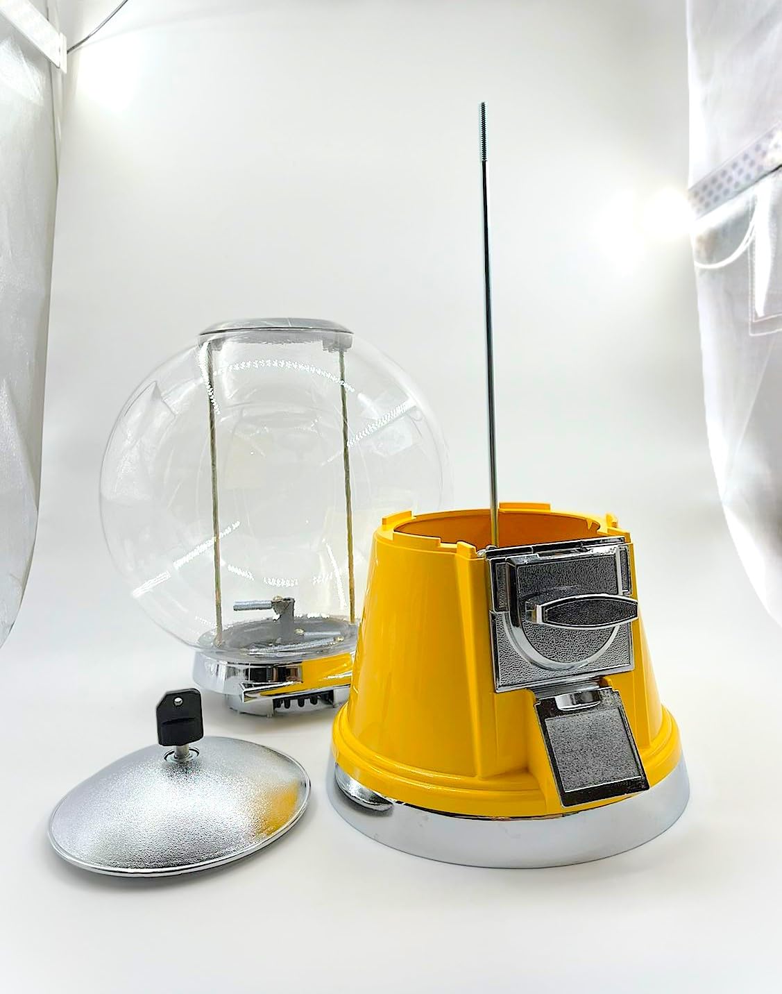 Big Classic Gumball Machine - 25 Cent Coin Mech & Ball Globe 12"