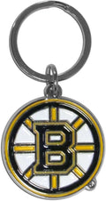 NHL Chrome and Enameled Key Chain