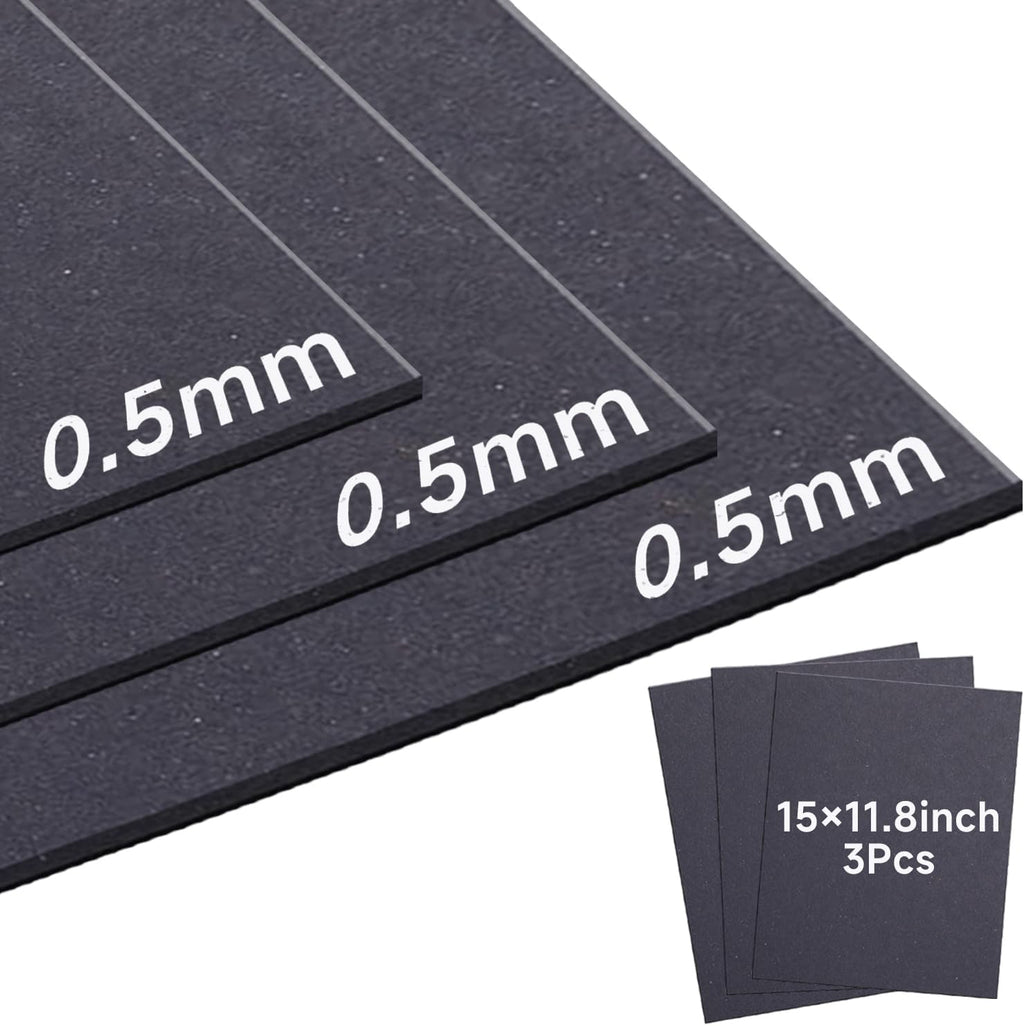 0.5mm Non-Asbestos Gasket Material - 3 Pcs 15"x11.8"inch