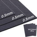 0.5mm Non-Asbestos Gasket Material - 3 Pcs 15"x11.8"inch