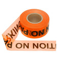 1000ft x 3" Warning Tape, High-Visibility PE Floor Marking Roll Caution Tape for Flagging Construction Outdoor