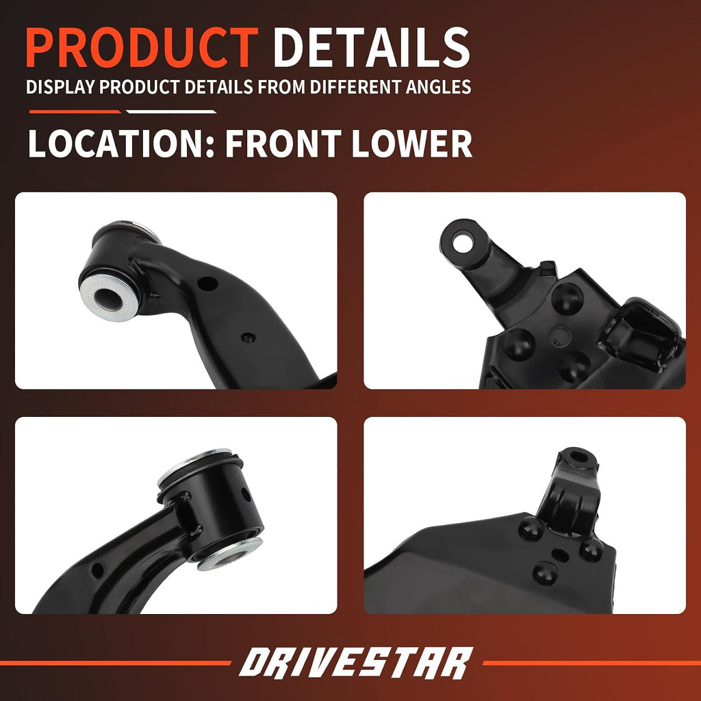 RK640891 RK640892 Front Lower Control Arm, for Toyota Tacoma 1995-2004