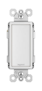 Legrand Radiant 15 Amp Full 5-Level Adjustable LED Night Light Outlet White
