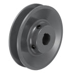 uxcell BK45-3/4 V-Belt Sheave 3/4" Bore, 4.25" OD, Single Groove Web Sheave