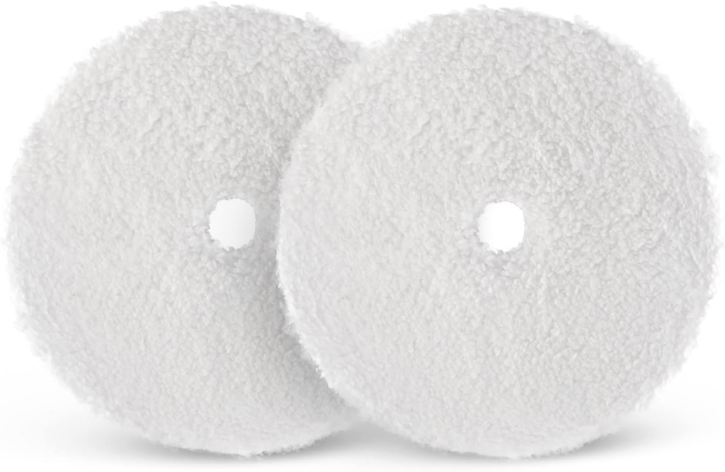 Microfiber Cutting Pads, Microfiber Finishing Pads 2Pcs 5Inch 125mm Finishing Disc Soft Microfiber Wax Removal Pad