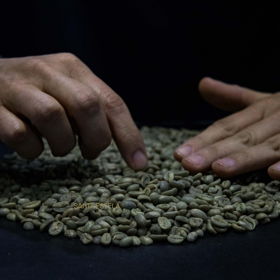 Green Unroasted Coffee Beans from Peru — Finca Santa Estela Single Estate | Direct Trade Specialty Grade | Caturra