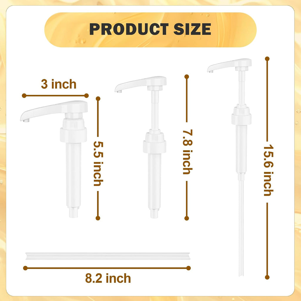 Coffee Syrup Pump Fits Monin Syrup, Pump for Monin 750ml Glass Bottle