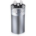 Fiada 30/5 MFD uF 370/440V CBB65 Dual Run Round Capacitor for AC Motor
