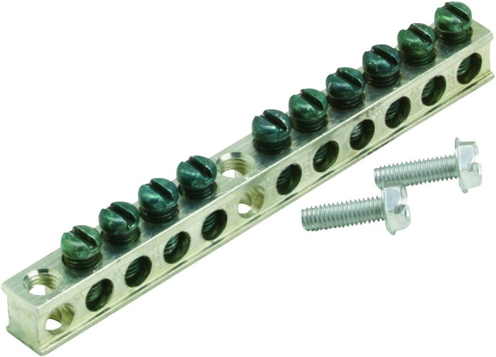 Eaton Gbkp10p Plug-on Neutral Ground Bar Kits, 10-terminals